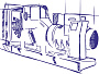 ДЭС (ДГУ) ЭТРО АД1450-Т400 6300В изготовлены с двигателем MTU 12V4000G63 от российского производителя АО «Электроагрегат» Дизель-генератор ЭТРО в Нижневартовске АД1450-Т400 с двигателем MTU 12V4000G63 от российского производителя