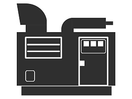 ДЭС (ДГУ) АРГУС АД150-Т400 изготовлены с двигателем 6RT80-176DE в Нижневартовске от российского производителя АО «Электроагрегат», в кожухе  Дизель-генераторы АРГУС АД150-Т400 с двигателем 6RT80-176DE в кожухе (под капотом) в Нижневартовске от российского производителя