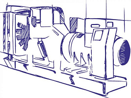 ДЭС (ДГУ) ЭТРО АД 400-Т400  изготовлены с двигателем Doosan P158LD от российского производителя завода «Электроагрегат» Дизель-генераторы ЭТРО в Нижневартовске АД400-Т400 с двигателем Doosan P158LD от российского производителя